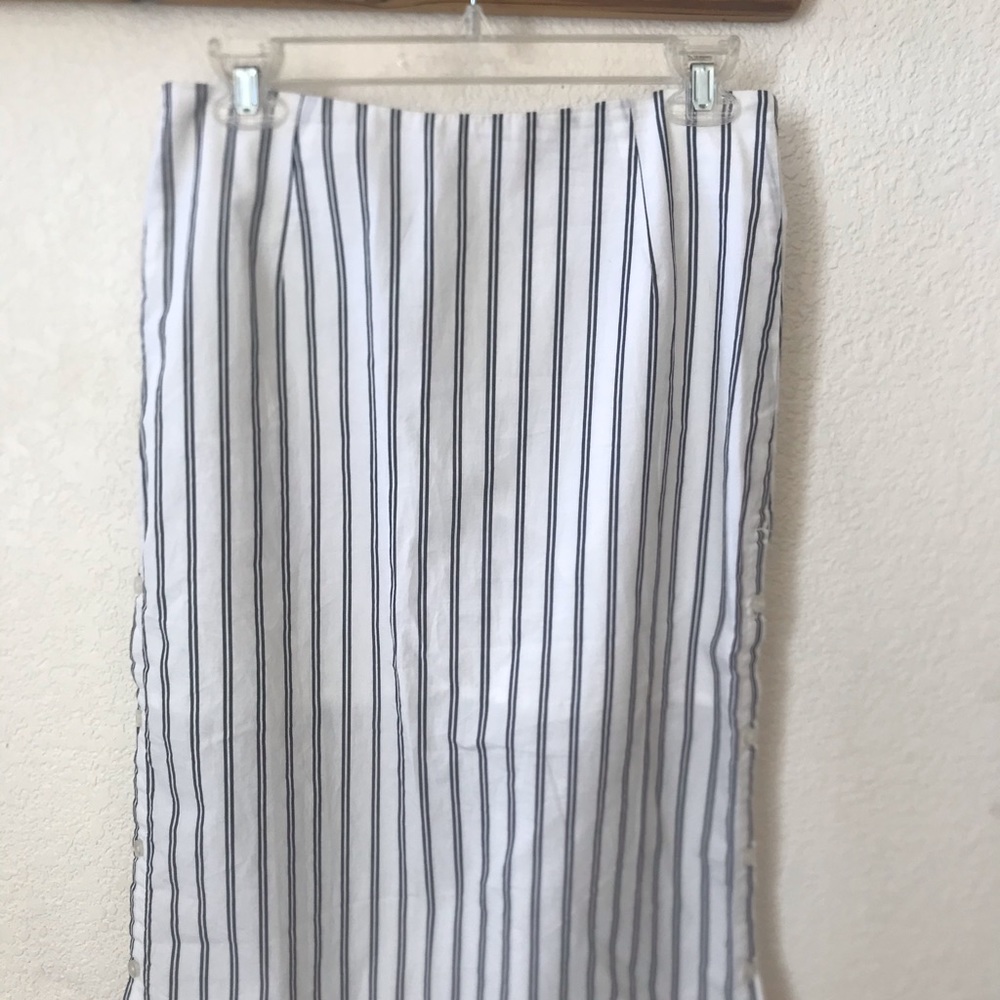 URBAN OUTFITTERS striped midi skirt!!
